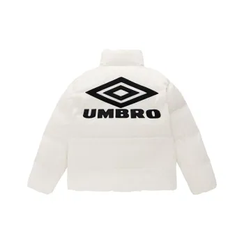 Umbro X PEACEBIRD MEN PEACEBIRD X Umbro Down Jackets Unisex White
