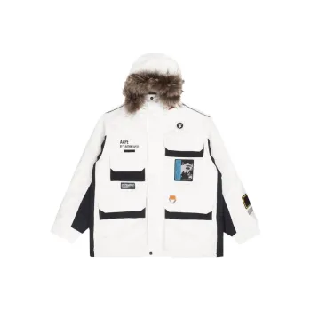 Aape Flap pockets Hooded Padded Jacket
