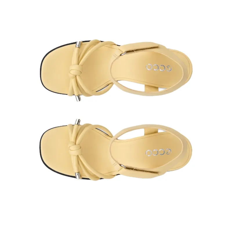 Ecco Sculpted Alba 65 One Strap Sandals 6.5cm Women's Yellow-3