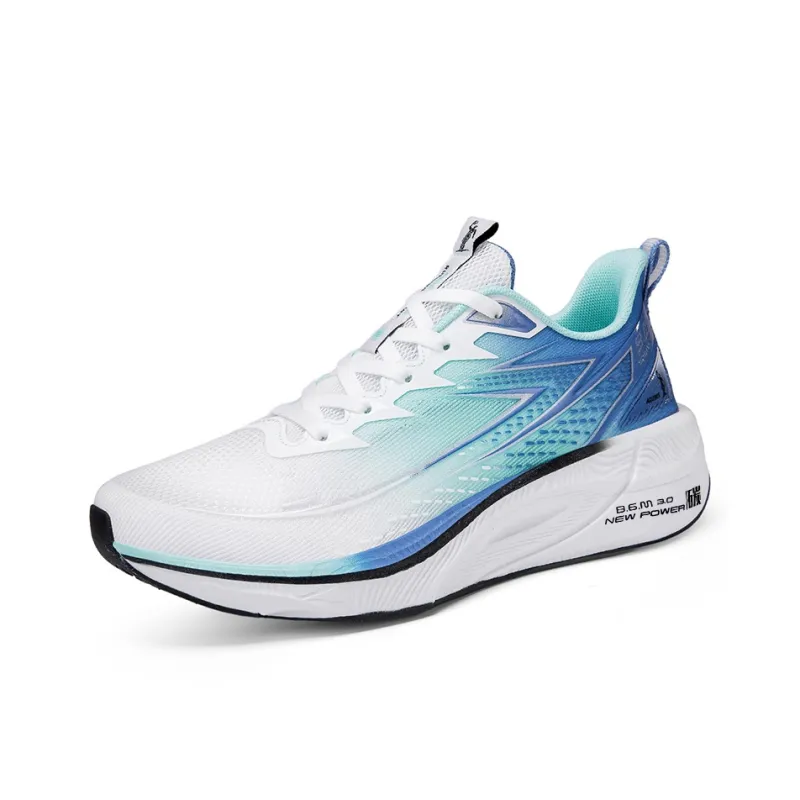 ANDEZHANMUSI x CANUVEN Cushioning Slip Resistant Low Top Marathon Training Race Running Shoes Men's-6