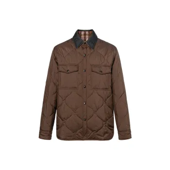 Burberry Reversible Checked Quilted Overshirt