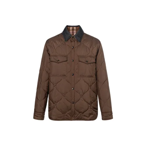Burberry Reversible Checked Quilted Overshirt