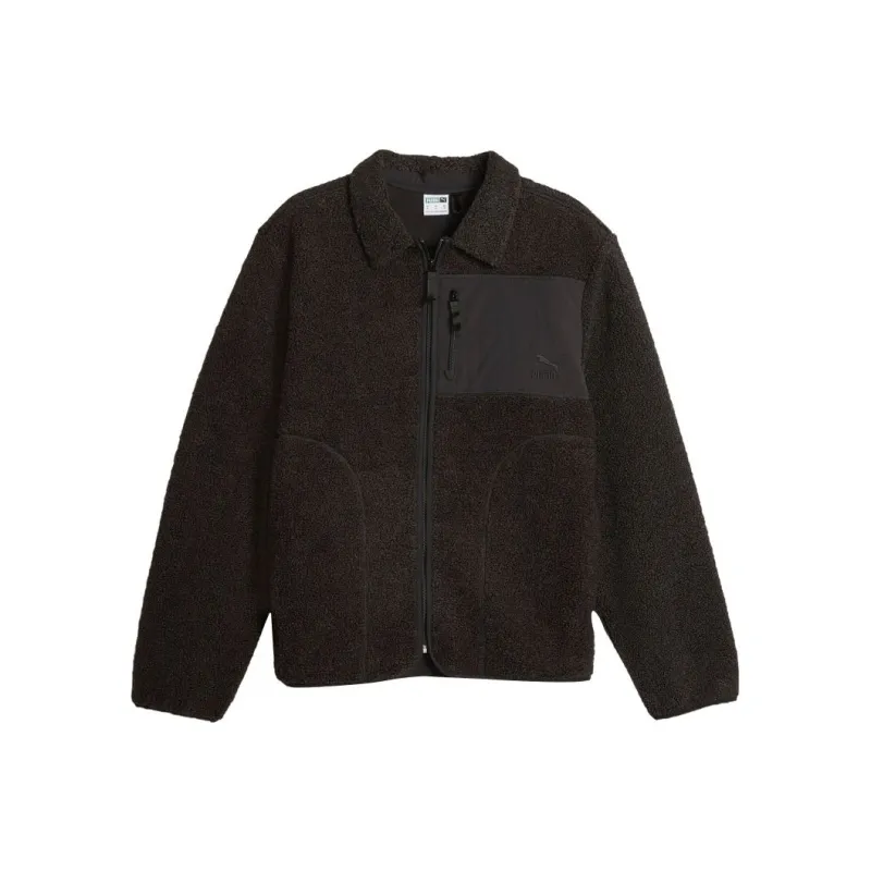 PUMA Velvet Jackets Unisex Black-0