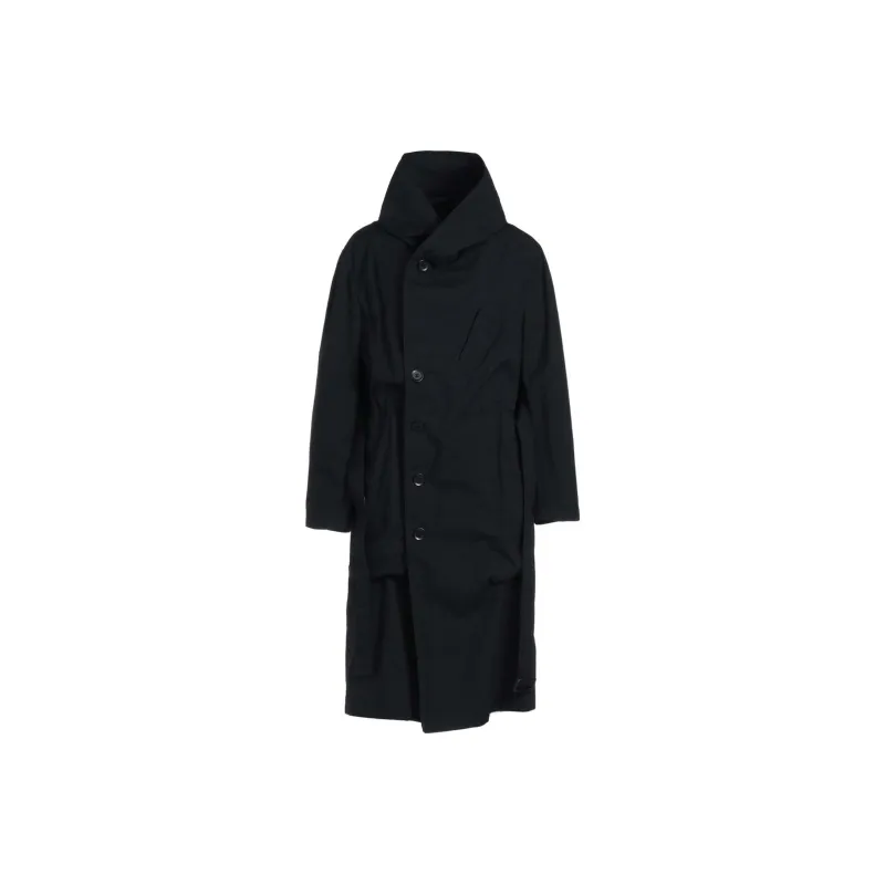 Yohji Yamamoto Ground Y FW24 Coats Unisex Black-0