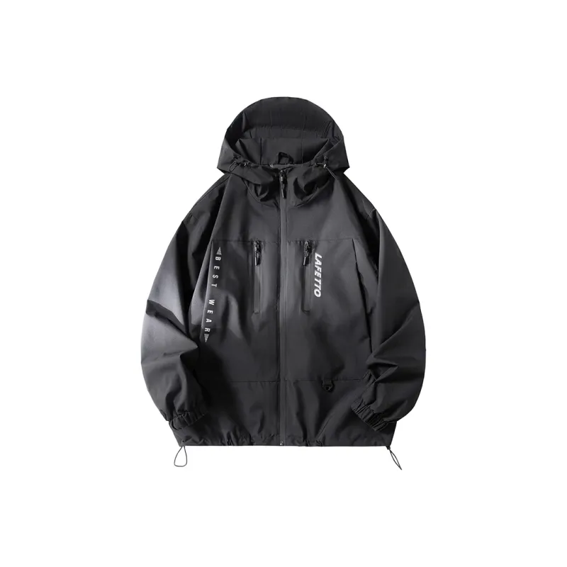 Lafetto Waterproof And Windproof Windbreaker Jacket Unisex-4