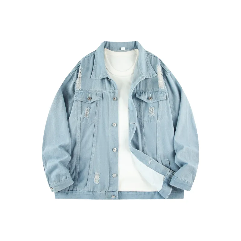 BOTH PLAY Denim Jackets Unisex-2