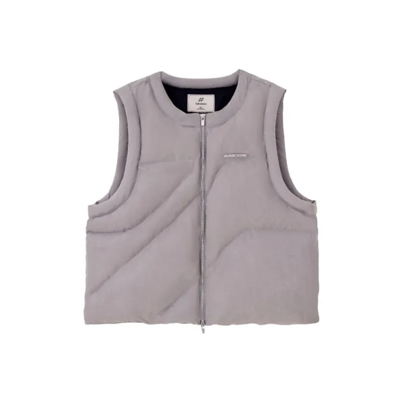 TEKEMISI Vests Unisex Gray-0