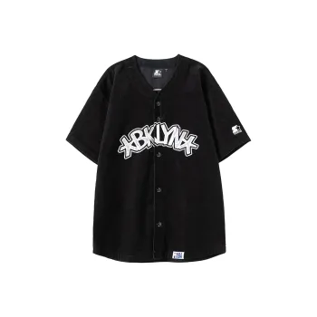 Nba X STARTER Baseball Jerseys Unisex Black