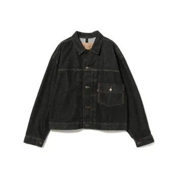 Levi's x Beams Co brand SS25 Denim Jacket Men's Black