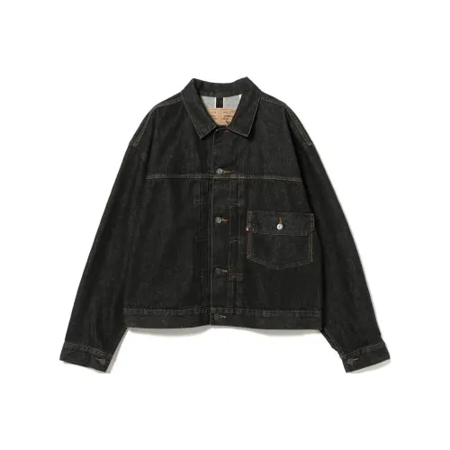 Levi's x Beams Co brand SS25 Denim Jacket Men's Black
