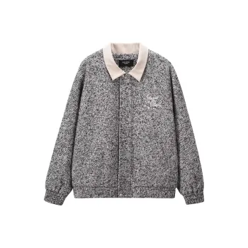 BLACK OF EXIT Jackets Coats Unisex Gray