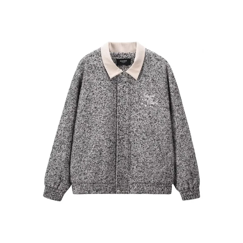 BLACK OF EXIT Jackets Coats Unisex Gray-0