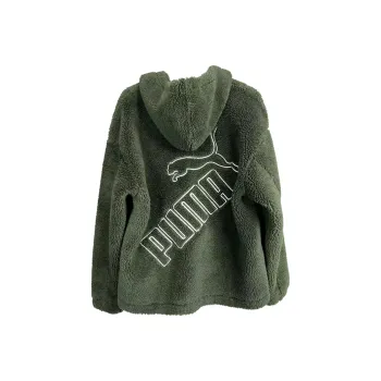 PUMA Velvet feel Coat Unisex Green