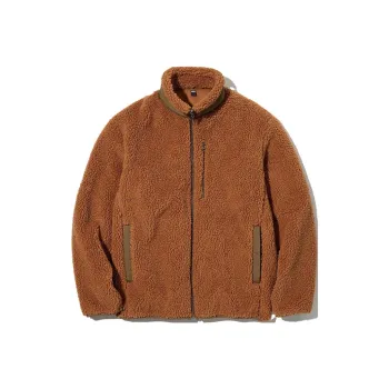 UNIQLO Jacket Unisex Orange Brown