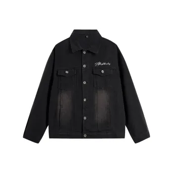 Hurley Denim Jacket Unisex Black