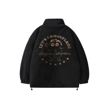 Crayon Shinchan Velvet feel Coat Unisex