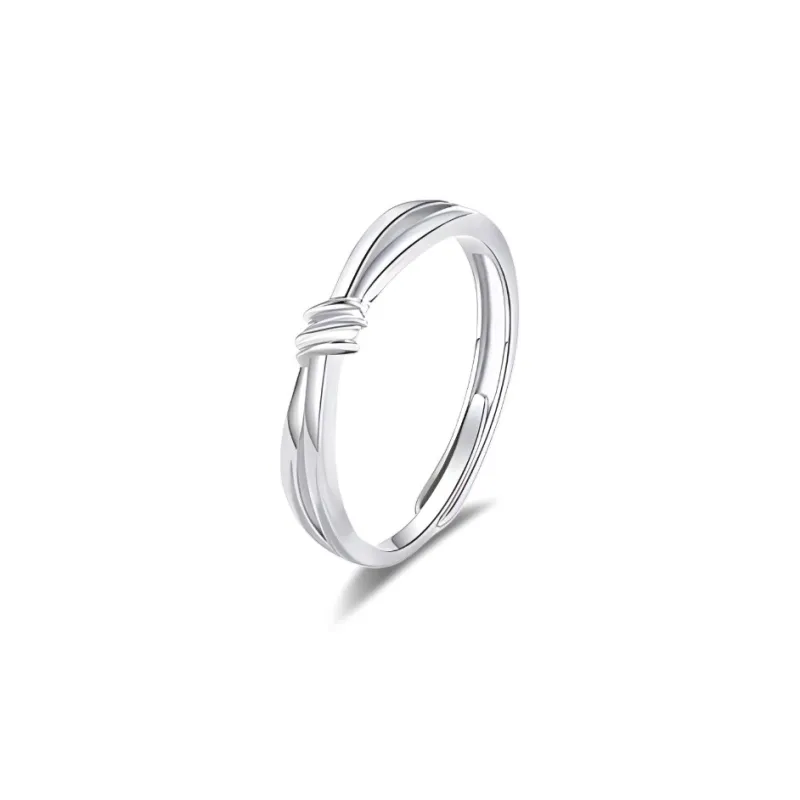 Inkopper 925 Sterling Silver Rings Unisex-0
