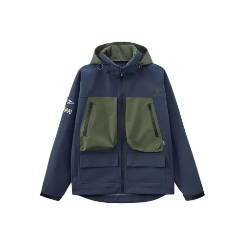 ONIARAI Jackets Coats Men's Navy Blue
