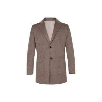 DIKENI Coats Men's Desert Camel