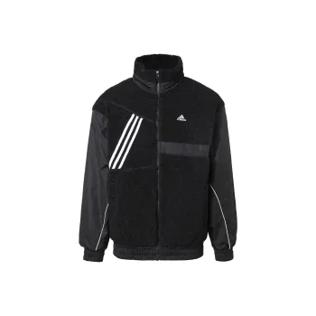 Adidas Velvet Jackets Men Black