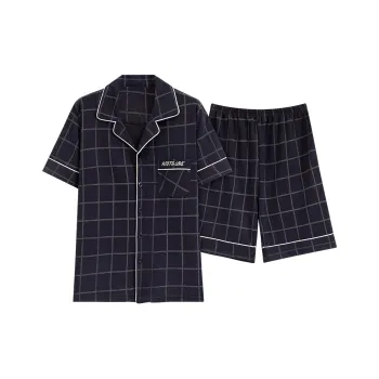 MADALLO Pajama Set Men's Dark Blue
