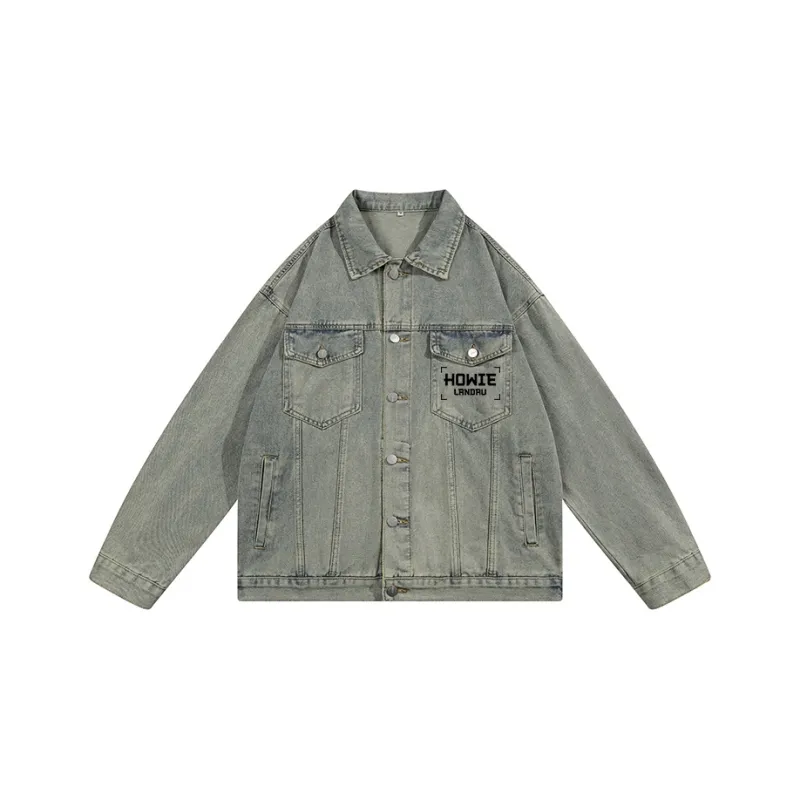 HOWIE LANDAU Denim Jacket Unisex-6