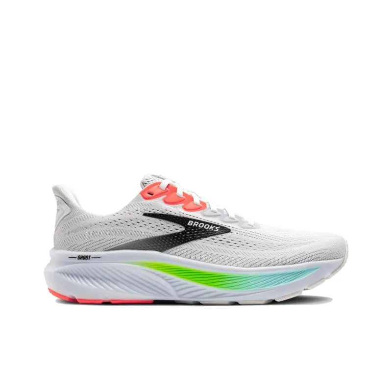 Brooks Anti Slip Wear Resistant Low Top Marathon Running Shoes Men's Gray-1