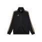 Black Sole Gold Stripes