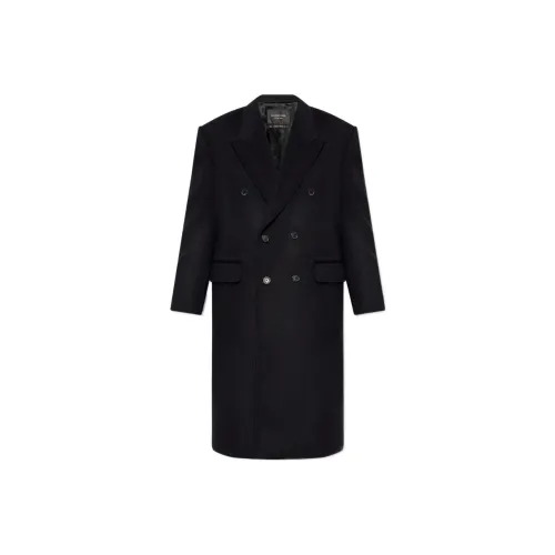 Balenciaga Lavallière Bow Tie Buttoned Up Blouse