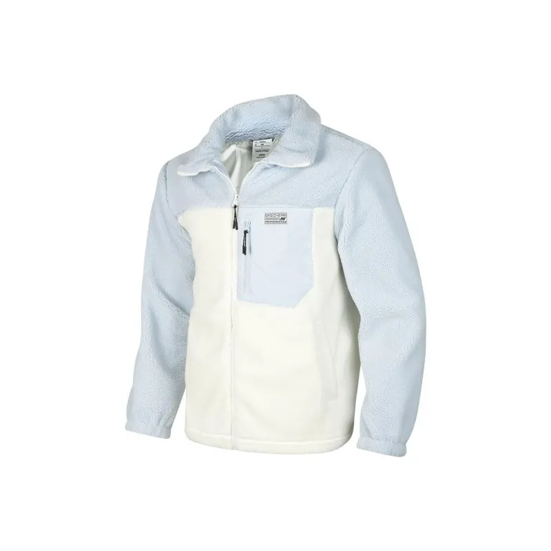 Skechers Velvet feel Coat Unisex Marshmallow White-0