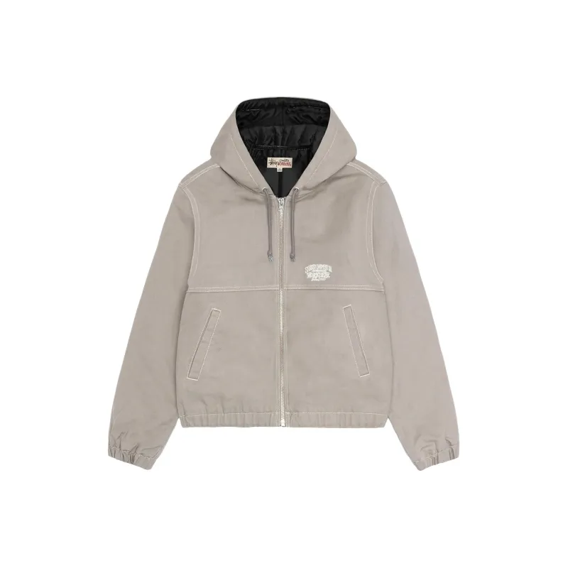 Stussy Work Contrast Stitch Jacket-4