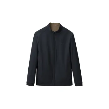 HLA Jackets Men Navy Blue H1