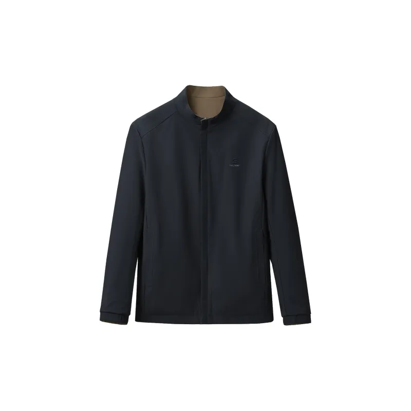 HLA Jackets Men Navy Blue H1-0