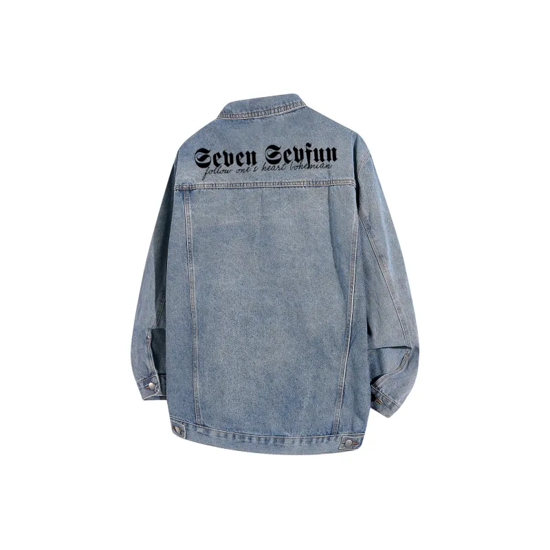 7 SEVFUN Denim Jackets Unisex-8