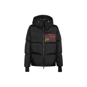 Moncler Grenoble ZIp Up Hooded Padded Jacket