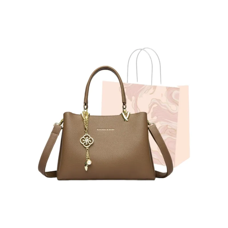 GATOER PU Handbag Regular Women's Beige Apricot/Black/Earth Brown/Haze Blue-7
