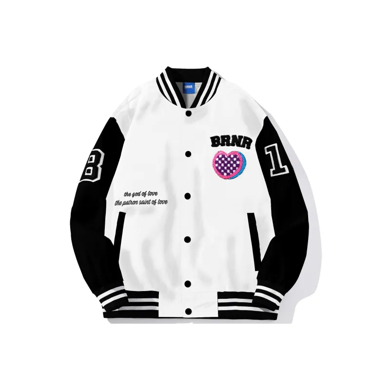 BRNR x MUDANTING Baseball Jacket Unisex-11