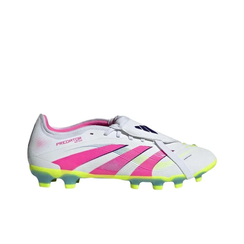 Adidas Predator Pro Fold Over Tongue FG/MG Cloud White Lucid Pink Lucid Lemon-1