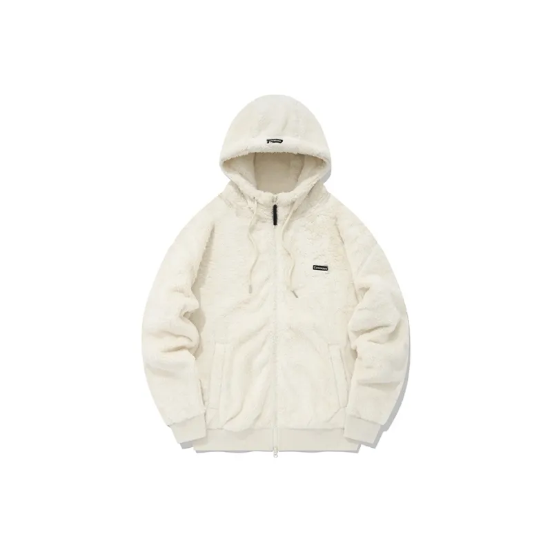 COVERNAT Puffer Jacket Unisex Ivory White-0