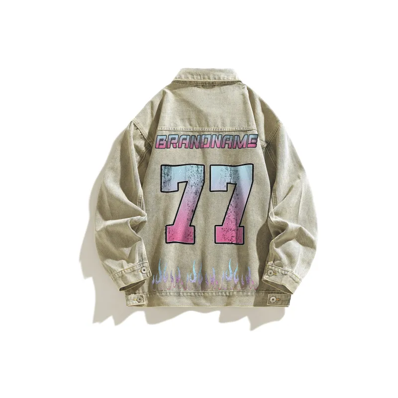 VXOXV Denim Jackets Unisex-9