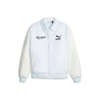 PUMA Jackets Men Blue White