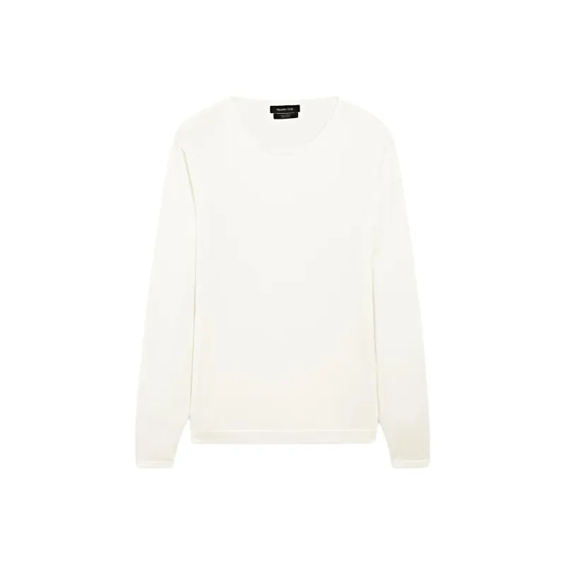 Massimo Dutti Knitwear Men's Cream-0