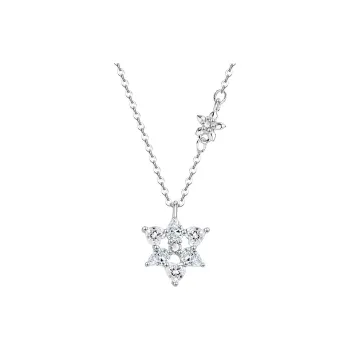 Happy Tide S 999 Fine Silver Necklaces Women's