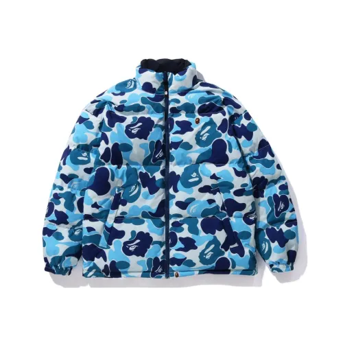 A BATHING APE Abc Camo Reversible Down Jacket