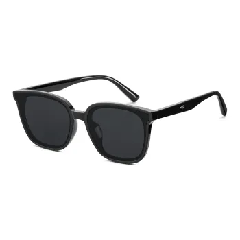ENFANTIN TR/Memory Plastic Square Sunglasses Unisex