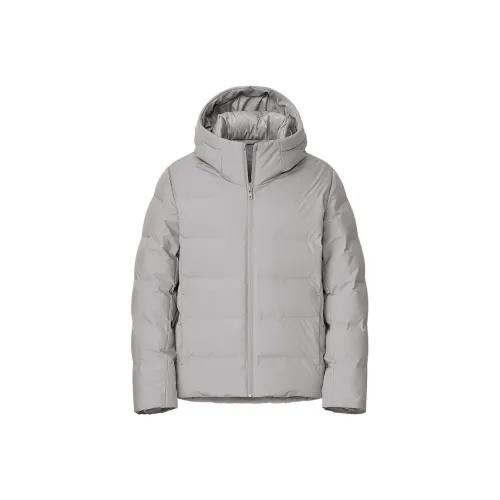 UNIQLO Down Jackets Men Light Gray