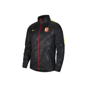 Nike Jackets Men Black/Optima Yellow/Sports Red/Optima Yellow