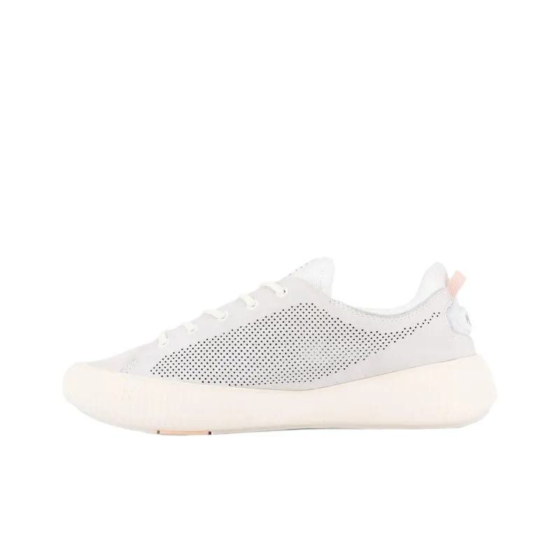 Palladium Pallanova Anti Slip Wear Resistant Low Top Casual Shoes Women's Beige-1