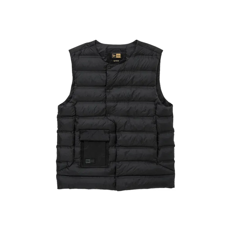 New Era Vests Unisex Black-0