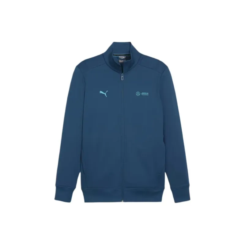 PUMA Mercedes-AMG Petronas Motorsport Jackets Coats Men's Tropical Ocean Color-0